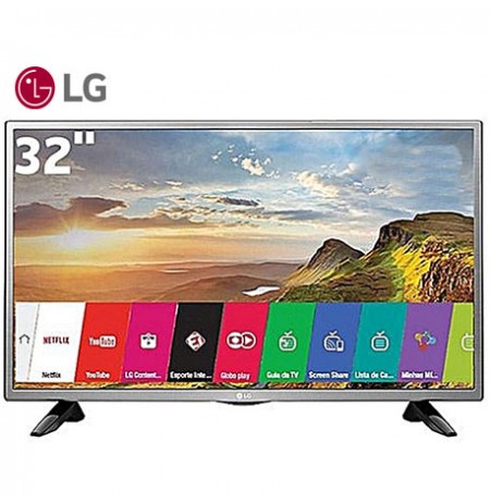TV LG LED - 32" - HD - 32LJ570U - SMART WEB OS - Gris