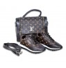 Ensemble Sac à main et chaussure  Louis Vuitton - Noir